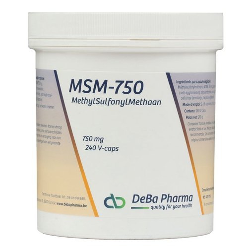 240 Kapseln DeBa Pharma MSM-750