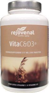 Rejuvenal VitaC&D3 500 tabletten