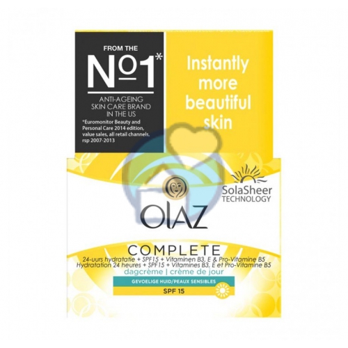 Olaz Complete DagcrĆØme Gevoelige Huid SPF15