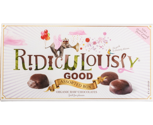Ridiculously Good Assorted Box Organic Raw Chocolates Biologisch