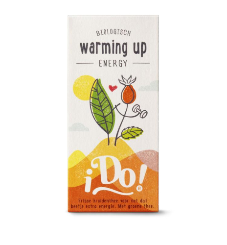 I Do Warming Up Energy Thee Biologisch 20 Tüte