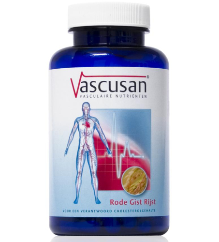 Vascusan Rode Gist Rijst 90 capsules