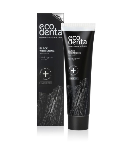 100 ml Ecodenta Tandpasta Black Whitening