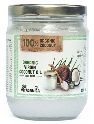 Vitaganica Virgin Coconut Oil Biologisch 230 Ml