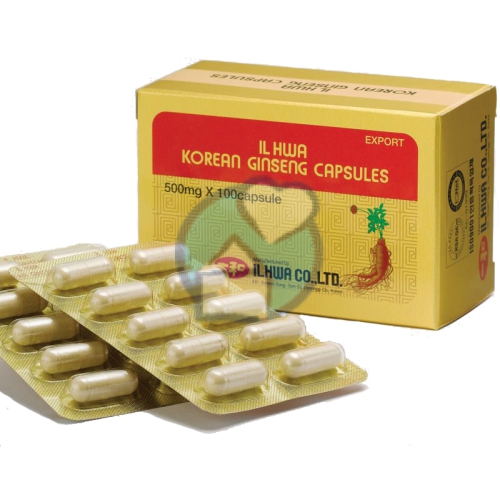 ILHWA Korean Ginseng Capsules 500 mg