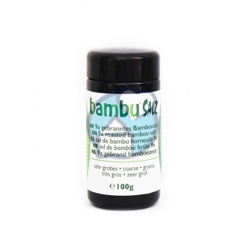 100 gram Aman Prana Bamboezout Zeer Grof 9x Gebrand