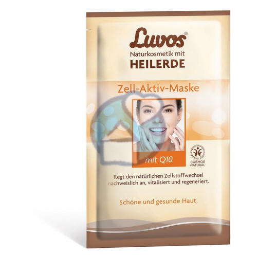Luvos Masker Cel Actief met Q10 Heilaarde 2 Stücke