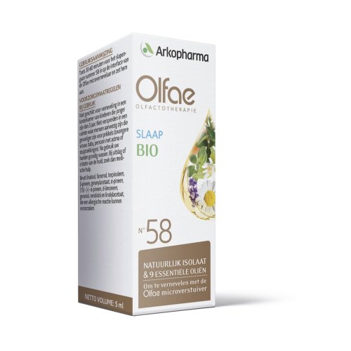 Olfae Olfactotherapie 58 Slaapmix Essentiële Olie Biologisch 5 ml