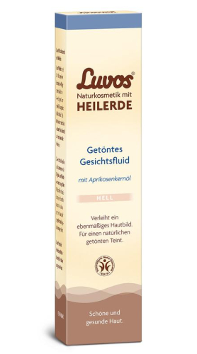 Luvos Getinte Gezichtsvloeistof Licht Heilaarde