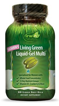 90 Softgels Irwin Naturals Liquid-Gel Multi for Women