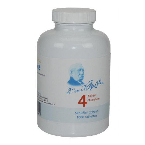 Dr. Schussler Kalium Chloratum Nr. 4 1000 tablets