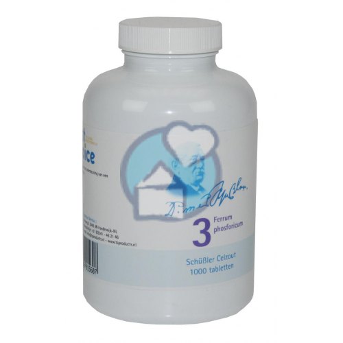 Dr. Schussler Ferrum Phosphoricum Nr. 3 1000 tabletten
