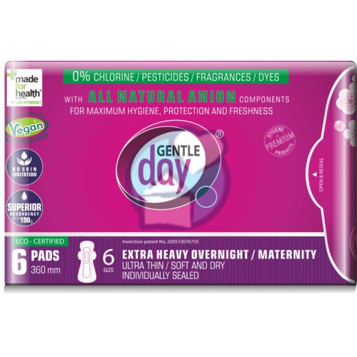 Gentle Day Maandverband Pads Extra Heavy Overnight - Maternity