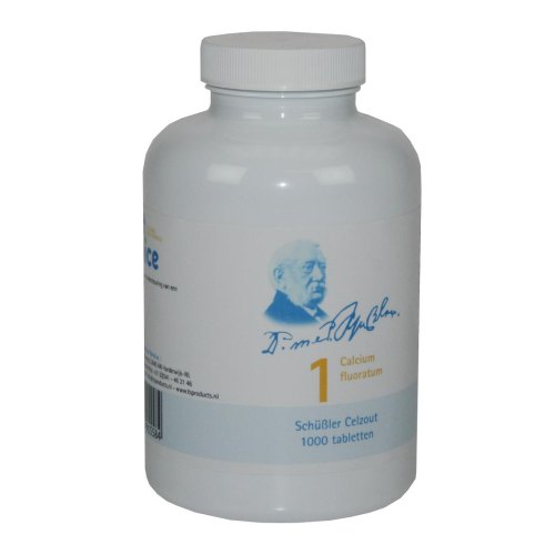 Dr. Schussler Calcium Fluoratum Nr. 1 1000 tabletten