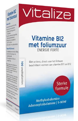 Vitalize Vitamine B12 met Foliumzuur Energie Forte