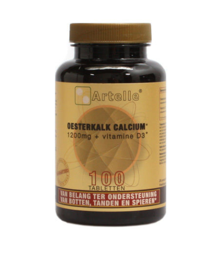 100 Tabletten Artelle Oesterkalk Calcium 1200 mg + Vitamine D3