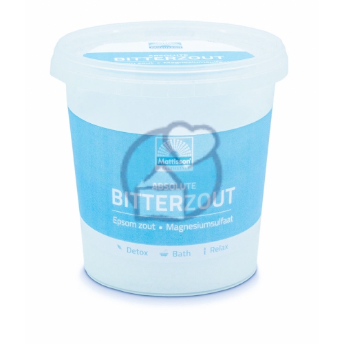 650 Gramm Mattisson Bitterzout Epsom Zout Magnesiumsulfaat