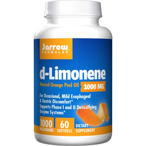 Jarrow Formulas D-Limonene 1000 mg 60 softgels