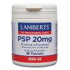 60 tabletten Lamberts P5P 20 mg Pyridoxal-5-Phosphate Vitamine B6