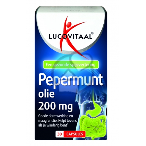 30 Kapseln Lucovitaal Pepermunt Olie 200 mg