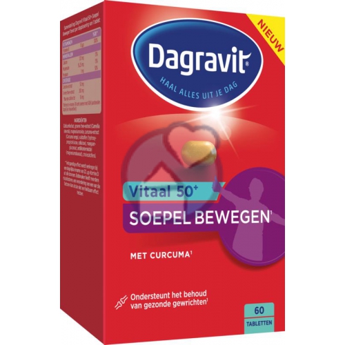 Dagravit Vitaal 50+ Soepel Bewegen 60 tablets