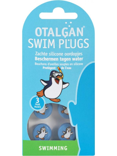 Otalgan Swim Plugs 3 couple
