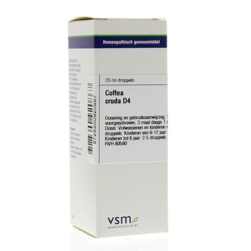 VSM Enkelvoudige Homeopathie Coffea Cruda D4