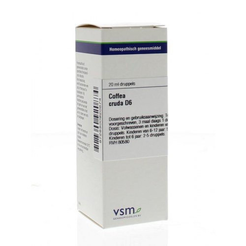  VSM Enkelvoudige Homeopathie Coffea Cruda D6