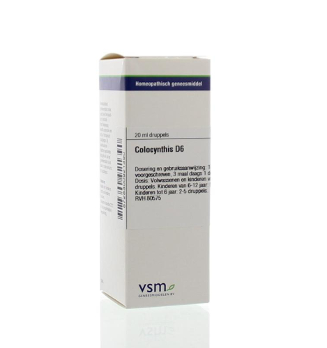 VSM Enkelvoudige Homeopathie Colocynthis D6