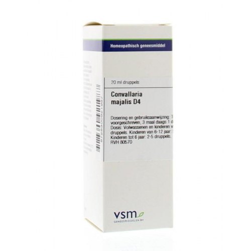 VSM Enkelvoudige Homeopathie Convallaria Majalis D4