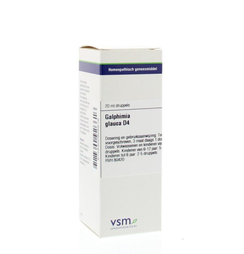 VSM Enkelvoudige Homeopathie Galphimia Glauca D4