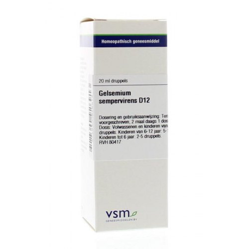 VSM Enkelvoudige Homeopathie Gelsemium Sempervirens D4