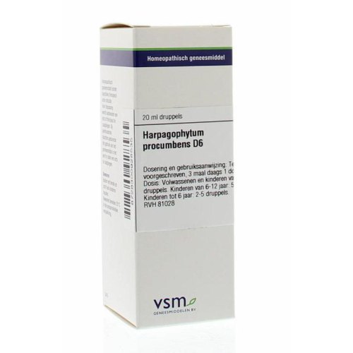 VSM Enkelvoudige Homeopathie Harpagophytum Procumbens D6