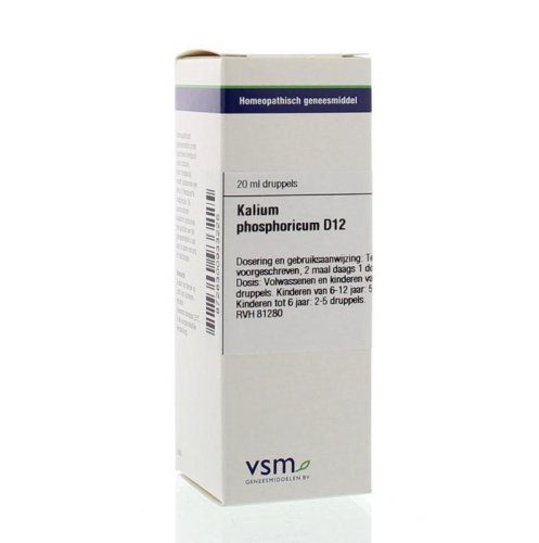  VSM Enkelvoudige Homeopathie Kalium Phosphoricum D6