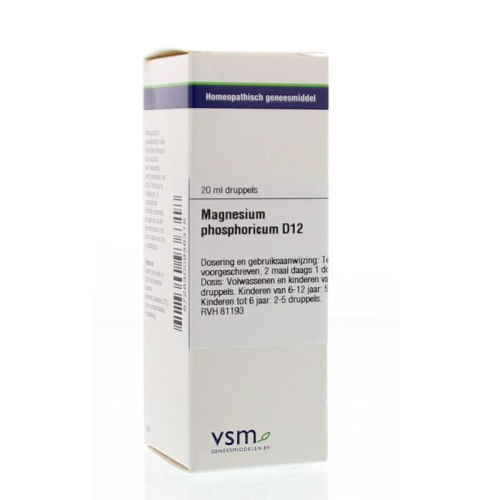 VSM Enkelvoudige Homeopathie Magnesium Phosphoricum D12