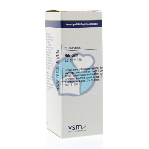 VSM Enkelvoudige Homeopathie Nitricum Acidum D6