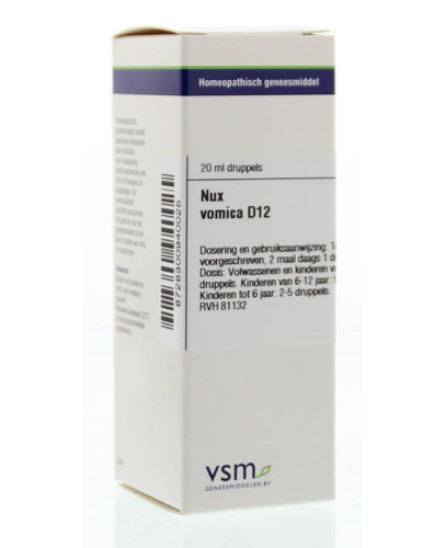 VSM Enkelvoudige Homeopathie Nux Vomica D12