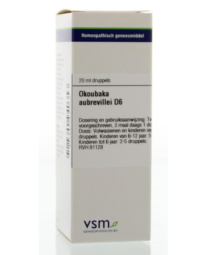  VSM Enkelvoudige Homeopathie Okoubaka Aubrevillei D6