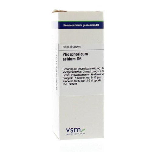 VSM Enkelvoudige Homeopathie Phosphoricum Acidum D6