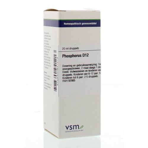 VSM Enkelvoudige Homeopathie Phosphorus D12