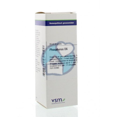  VSM Enkelvoudige Homeopathie Phosphorus D6