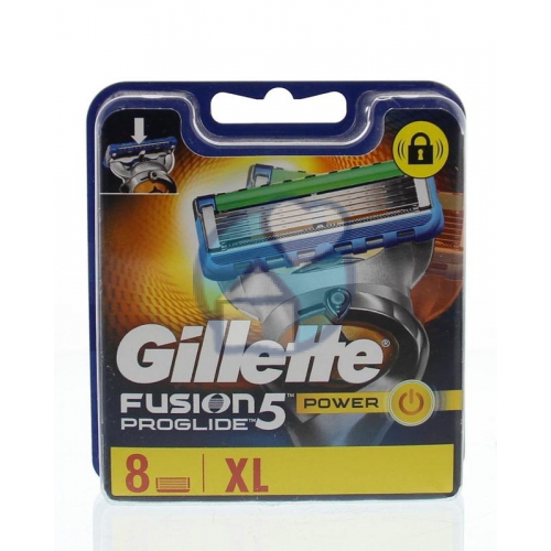 Gillette Fusion5 ProGlide Power Scheermesjes 8 Stücke