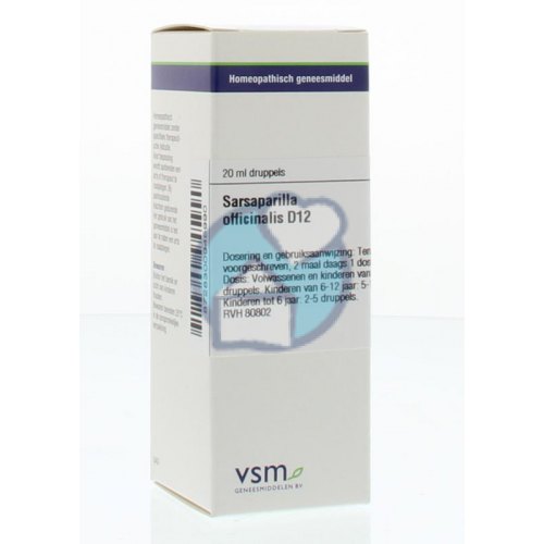 VSM Enkelvoudige Homeopathie Sarsaparilla Officinalis D6