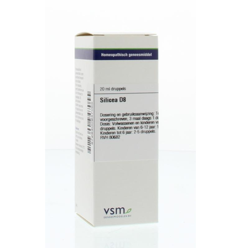 VSM Enkelvoudige Homeopathie Silicea D8