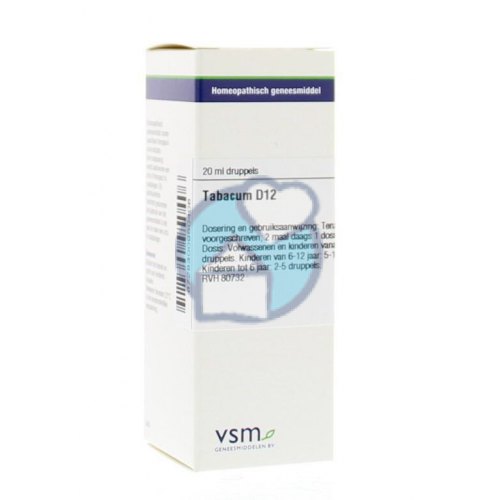 VSM Enkelvoudige Homeopathie Tabacum D12
