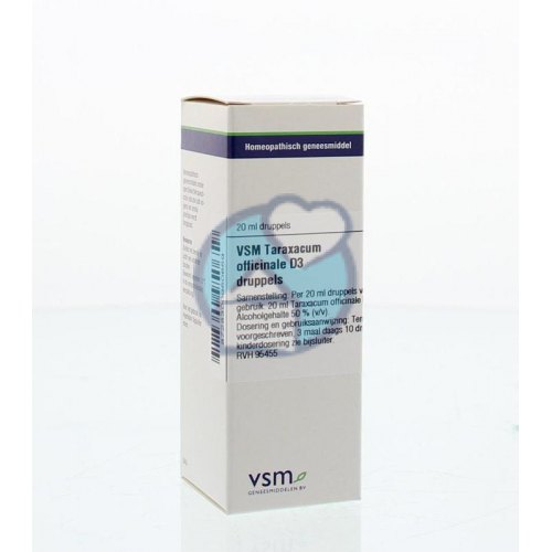 VSM Enkelvoudige Homeopathie Taraxacum Officinale D3