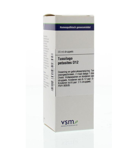 VSM Enkelvoudige Homeopathie Tussilago Petasites D12