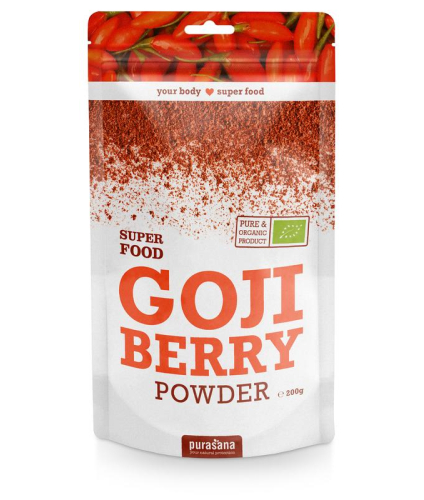 200 gram Purasana Goji Berry Powder Biologisch