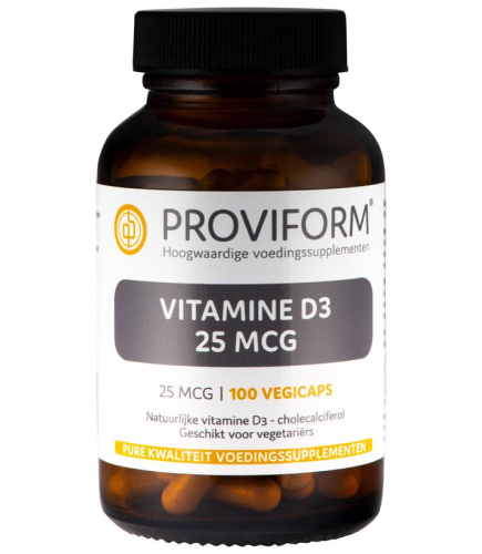 Proviform Vitamine D3 25 mcg