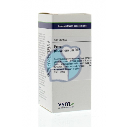 VSM Enkelvoudige Homeopathie Ferrum Phosphoricum D12